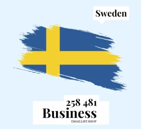 Download the updated 2024 Sweden Business Email Database with 258,481 contacts. Boost your email marketing campaigns with accurate and relevant lists. Affordable price!