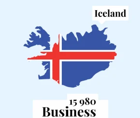 2024 Fresh Updated Iceland 15,980 Business Email Database