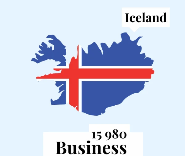 2024 Fresh Updated Iceland 15,980 Business Email Database